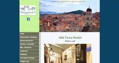 Desktop Screenshot of dubrovnikoldtownhostel.com